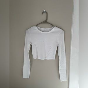Cropped Long Sleeve Shirt